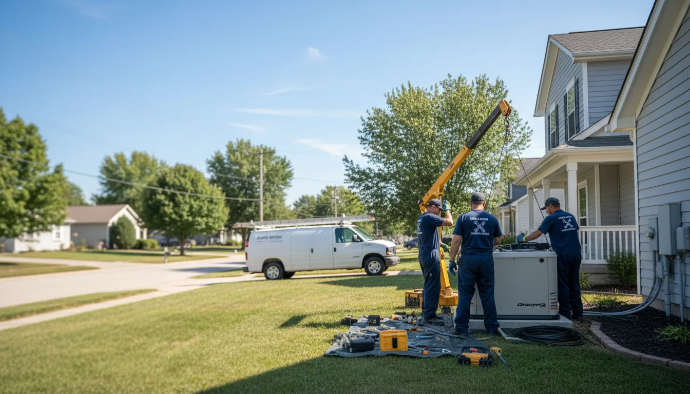 Generator Installation in Auburn, IL near me